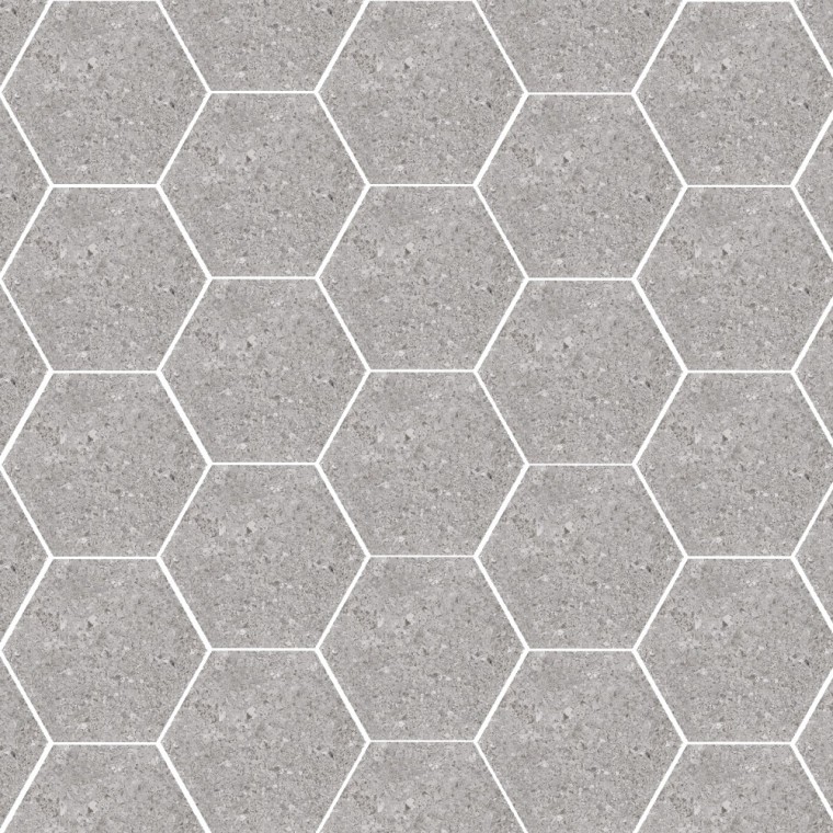 Flīzes -  HEX. VESTA GREY 25, HEXVESGR