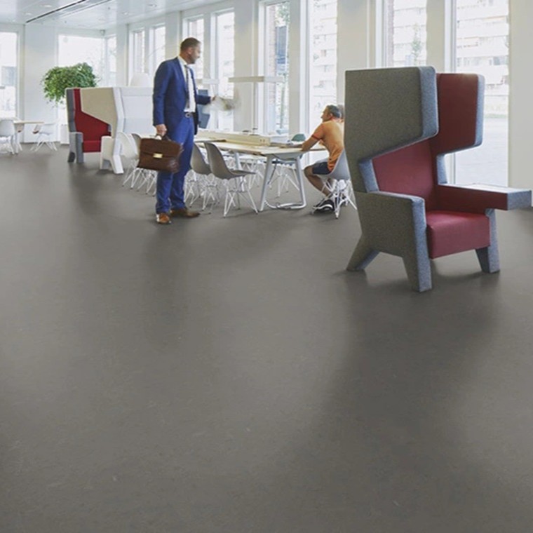 Grīdas - Marmoleum Solid 2.5mm  Concrete 3723 nebula